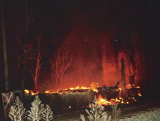 The building had largely collapsed before units arrived